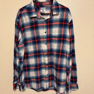 Old Navy Men’s Regular Fit Flannel Shirt – XXL